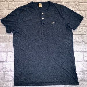 HOLLISTER CALIFORNIA MENS BLUE T SHIRT